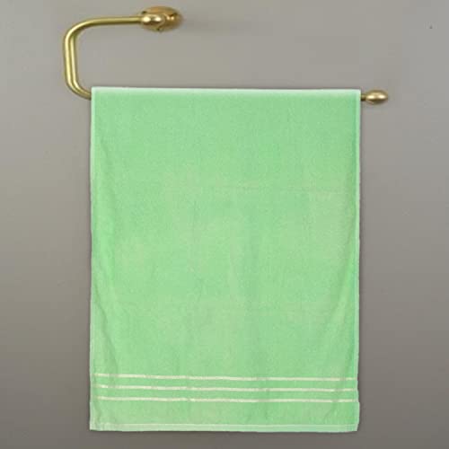 Image of Kuber Industries Super Soft, Fluffy, Absorbent Cotton Baby, Kids Bath, Face Towel Perfect for Daily Use, 19 inchx38 inch- Pack of 4 (Blue & Green), Standard