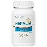 NutriSolution Hépaliv Complément Soutien Hépatique - Formule Détox Avancée avec Chardon-Marie, Desmodium & Thé Vert pour la Santé du Foie, Gestion du Poids & Brûle-Graisses - 60 Gélules (1)