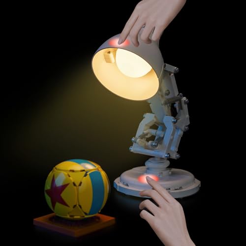 Hilighting Upgraded Led Light Kit Compatible with Lego Ideas Disney Pixar Luxo Jr Building Set, Touch Control Compatible with Lego 21357 (Model Not Included)