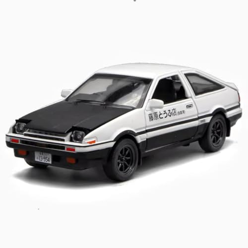 Image of Mashes AE86 1:32 Scale Metal Diecast Model with Pull Back Action, LED Lights, Sound & Openable Doors, Premium JDM Sports Car Collectible for Kids, Boys, Girls, Car Enthusiasts & Collectors