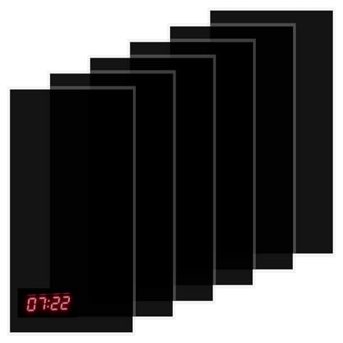 Ya en mundofriki.es: 6 pegatinas de atenuación de luz, 20 x 10,3 cm, autoadhesivas, para electrónica, cubierta LED, oscurecimiento, despertador, monitor, sin recortar