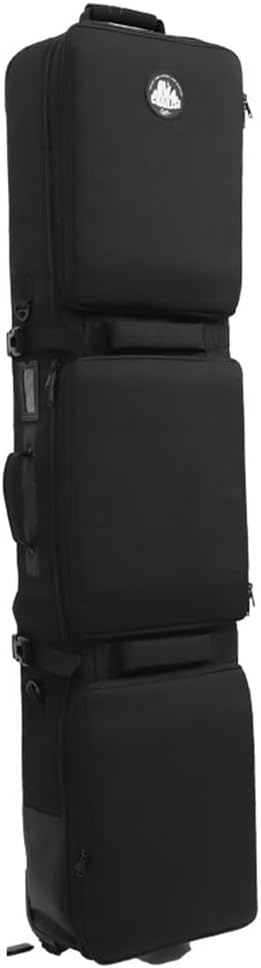 Snowboard Bag with Wheels Rolling Snowboard Bags Snowboard Bag for Air Travel, Fit Single Ski/2 Sets Skis, Helmet, Jacket & Boots