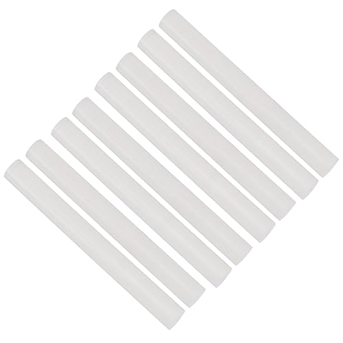 NUOBESTY Lot De 50 Bâtons De Colle Thermofusible Mini Bandes De Colle Blanches Haute Résistance Non Toxiques Pour Bois Métal Plastique