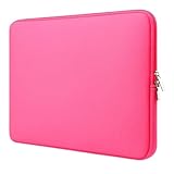 Capa Case Notebook 14 Polegadas Sim Proteção Neoprene Com Ziper Diversas Cores (Rosa)