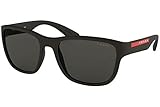 occhiali sole prada uomo 2018 Prada 0PS 01US Occhiali da Sole, Nero (Black Rubber), 59 Uomo