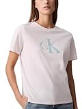 Calvin Klein Women's Monogram Logo Crewneck T-Shirt