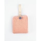 Kosugizen プチフェイスタオル Mikketa+(ミッケタプラス) サーモン 25×40㎝ 出し入れ不要でさっと使えて簡単取りつけ 1枚 MKT-451PP