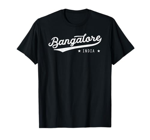 Classic Vintage Retro Bangalore India Bengaluru Gift T-Shirt