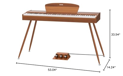 Donner DDP-80 Digital Piano 88 Key Weighted Keyboard thumb #8
