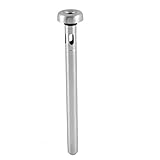 Poids net: 172g Ruilogod En acier inoxydable restaurant bière rafraîchisseur à vin Bâton Cooler 2 pcs ton argent