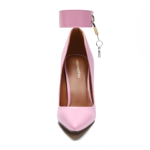 Image of Unisex High Heels for Men and Women 4.7 Inch Stiletto Heels | Pointed Toe Pumps Sexy Dress Party Shoes