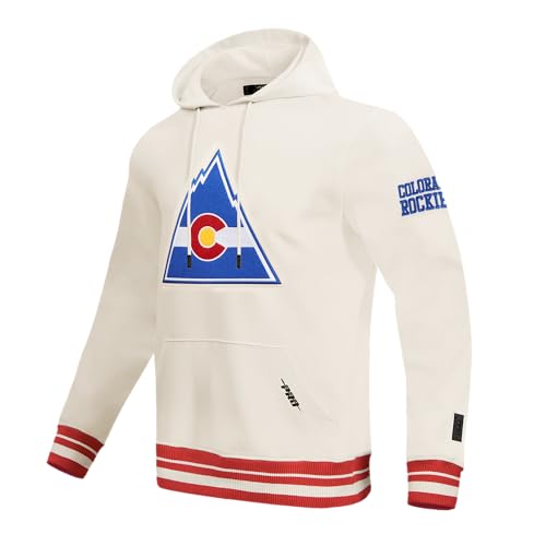 Image of Pro Standard Men's NHL Retro Classics Brushed Back French Terry Pull Over Hoodie