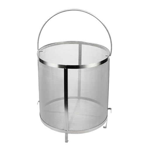 Filtre à houblon, 400 microns en acier inoxydable avec crochet pour brassage maison houblon et vin