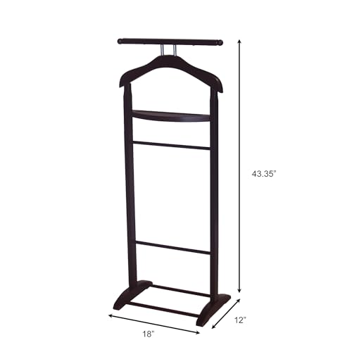 proman products knight valet sand with tie bar tray amp trouser bar