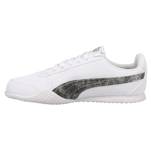 PUMA PUMA Bella Raw Metallic Women's Sneaker 7.5 B(M) US White-Silver