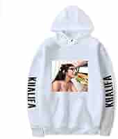 Mia ʚ♡ɞ OUHZNUX Mia Khalifa Unisex Street Social Stars Printed Long