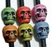 JOLLY STORE Crafts Skull Beads Multi Colors