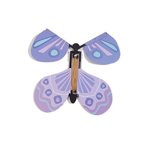 Rianpesn Mariposa mágica - Mariposas en Miniatura,Goma Juguete Sorpresa Mariposa alimentada para Libro Fiesta cumpleaños Boda y Tarjetas felicitación Rianpesn Mariposa mágica - Mariposas en Miniatura,Goma Juguete Sorpresa Mariposa alimentada para Libro Fiesta cumpleaños Boda y Tarjetas felicitación