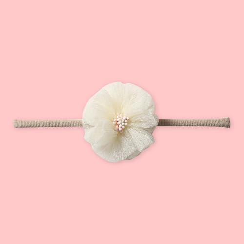 Image of POLKA TOTS Baby Hairbands for Kids Girl | Cute Stretchable Hair Bands for Baby Girls | Kids Hair Accessories | Elastic Infant Hairband | Toddler Hair Clips (Pack of 10)
