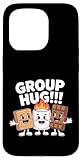 gruppo abbraccio escursionismo camper divertente campeggio love smores custodia per iphone 15 pro