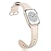 SWEES Leather Band Compatible Apple Watch 38mm 40mm, Genuine Leather Replacement Strap Rose Gold Buckle Compatible iWatch Apple Watch Series 4 Series 3 Series 2 Series 1, Sports & Edition Women, Beige