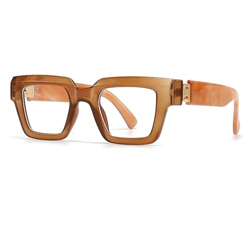 Image of Style Reading Glasses for Women Men, Fashion Square Blue Light Blocking Readers L05