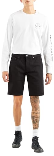 Levi's Herren 405 Standard Shorts Denim Shorts, Black Rinse Adv Short, 30W – Ansicht 2