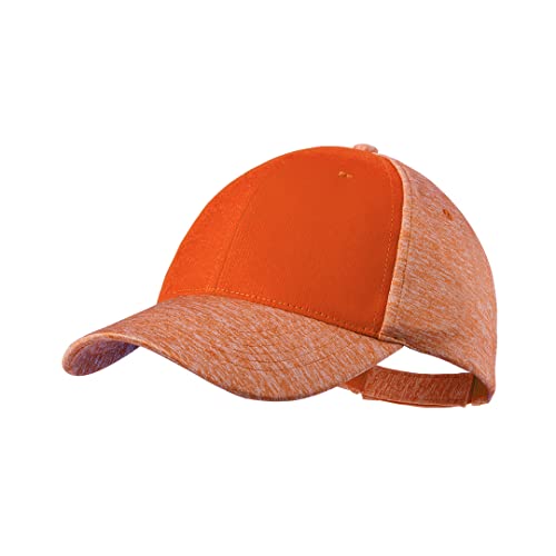 Casquette De Baseball Homme Femme Été Cap Réglable Coton Extérieur Course Casual Hats, orange, Taille Unique Cover