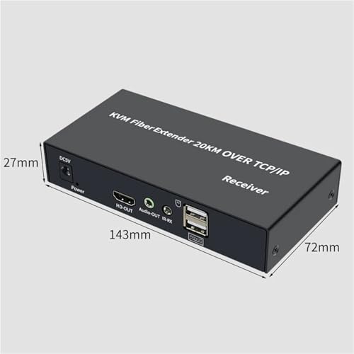 Conmutador KVM USB para controlar ordenadores a distancia en oficinas modernas y centros de mando 4
