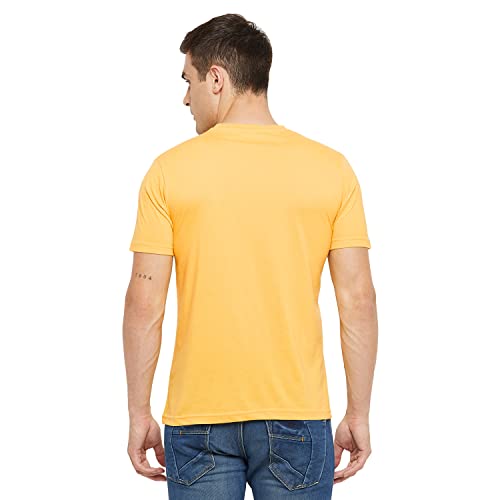 Image of Orewa by OKANE Men's Solid Round Neck Cotton T-Shirt (Pack of 2)