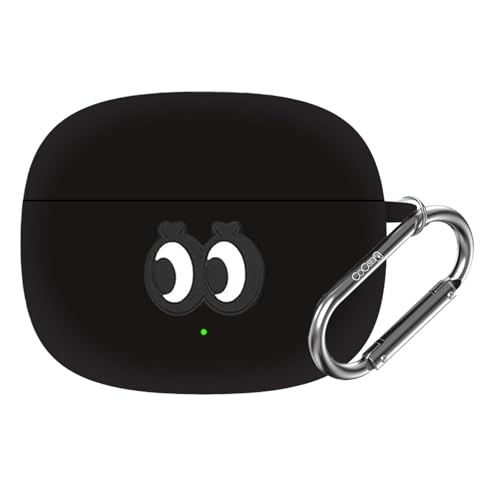 Image of Soft Silicone Case Cover for OnePlus Nord Buds 4 Pro (Black Eye)