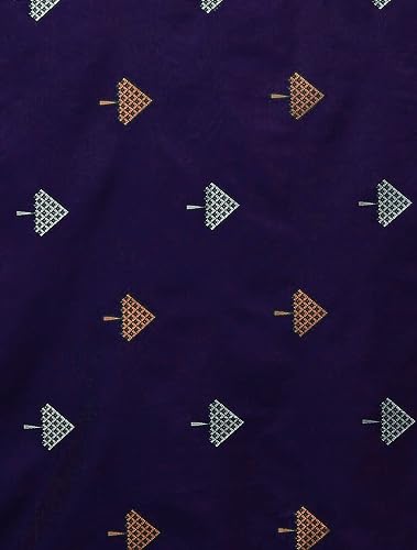 Image of Flosive Women Woven Beautiful Mix Color Kanjivaram Silk Saree With Zari Weaving
