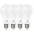 Great Eagle Lighting Corporation 40/60/100W Equivalent 3-Way A19 LED Light Bulb 3000K Soft White Color (4-Pack)