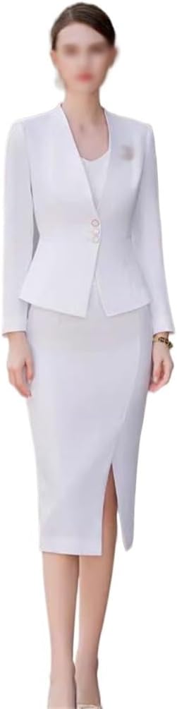 Retro Suit Workplace Women's Professional Two-Piece Work Clothes