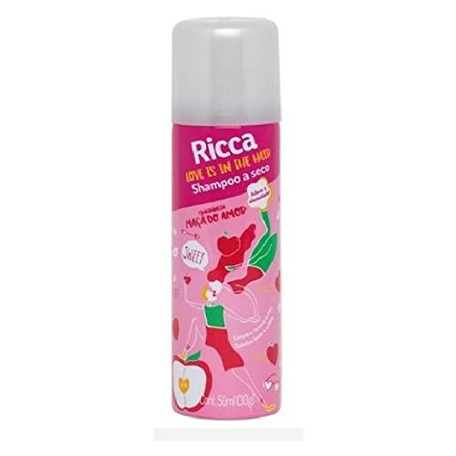 Shampoo a Seco Maça do Amor, Ricca, 50 Ml