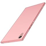 Anccer Sony Xperia XA1 Ultra Case [Colorful Series] [Ultra-Thin] [Anti-Drop] Premium Material Slim Full Protection Cover For Sony Xperia XA1 Ultra (Smooth Rose Gold)