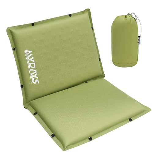 MYDAYS Inflatable Stadium Seat Cushion – Portable Chair Pad