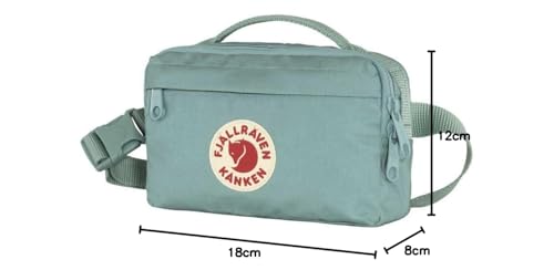 Fjällräven Unisex Kånken Hüfttasche, Sky Blue, One Size