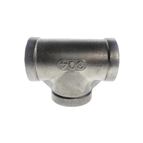 Te DN32 rosca hembra de acero inoxidable 304 para tubería de agua y gas 3