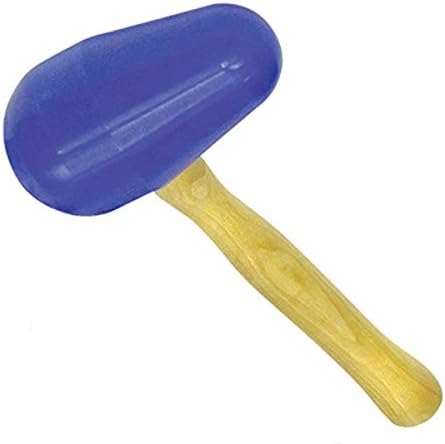 Eastwood 3/4 in. Diameter Teardrop Mallet Plastic Metal Forming Tear-Drop Set With Wood Handle