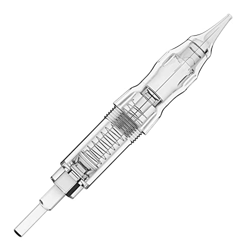 Cartridge Needles – BIOMASER 10PCS Sterilized Permanent Makeup Cartridge Needles Screw Thread Tattoo Needle for Permanent Makeup Machine Tattoo Pen for Eyebrow Eyeliner Lip Contour(1R-0.3MM)