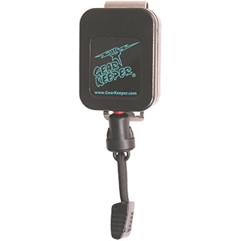 Gear Keeper Law Enforcement Lapel Mic Keeper RT2-4052 - Lapel Microphone Tactical Gear/ CB Radio Retractor - Adjustable Mic Lanyard - Made in USA Cover
