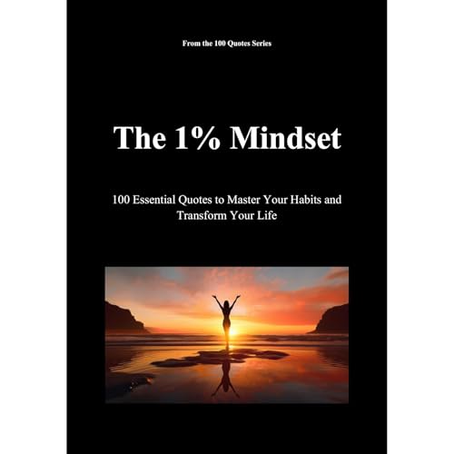The 1% Mindset Audiolibro Por Spencer 100 Quotes Series arte de portada