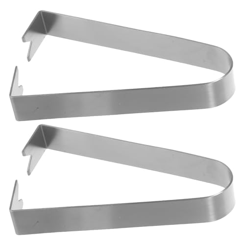 Generisch 2 Stück Edelstahl Laubentferner Küchenwerkzeug mit Ergonomischem Griff Kompakter Dornenentferner für Täglichen Gebrauch