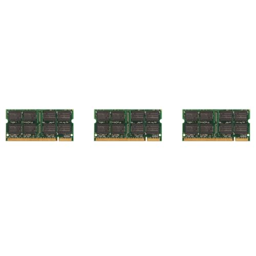 Memoria RAM SODIMM DDR 333MHz PC 2700 200 para portátil Sodimm Memoria 3X DDR 3 X 1 GB