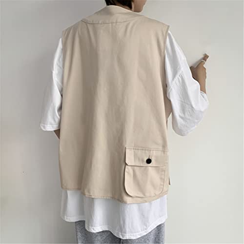 Chaleco para hombre moda japonesa Army EN8 M | Ropa de verano estilo hip-hop 7