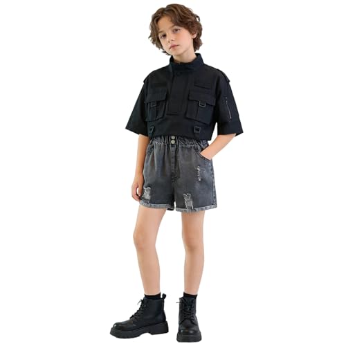 Short en jean fille parfait pour les jeux et tenues d'été