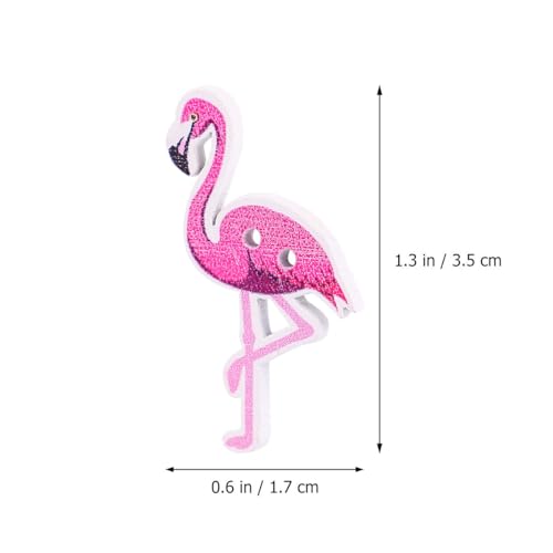 Apliques de flamenco TEHAUX de madera para decoración y álbumes de recortes diy 7