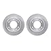 Dynamic Friction Company Rear Brake Rotors 6002-21024
