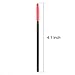 Shintop Disposable Silicone Eyelash Mascara Applicator Wands (Tower-Shape)
